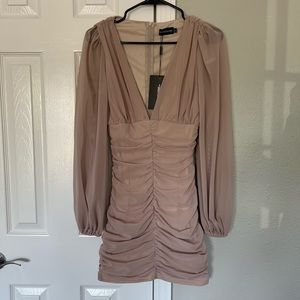 Mauve mesh dress. Never worn!